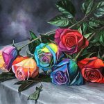 Rainbow Roses II