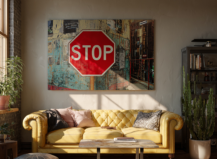 Stop Buying Art to Match Your Sofa